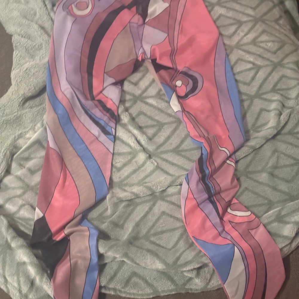 Colorful Abstract Pattern Leggings